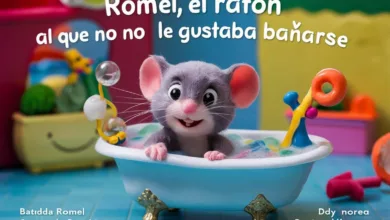 Romel, el ratón al que no le gustaba bañarse